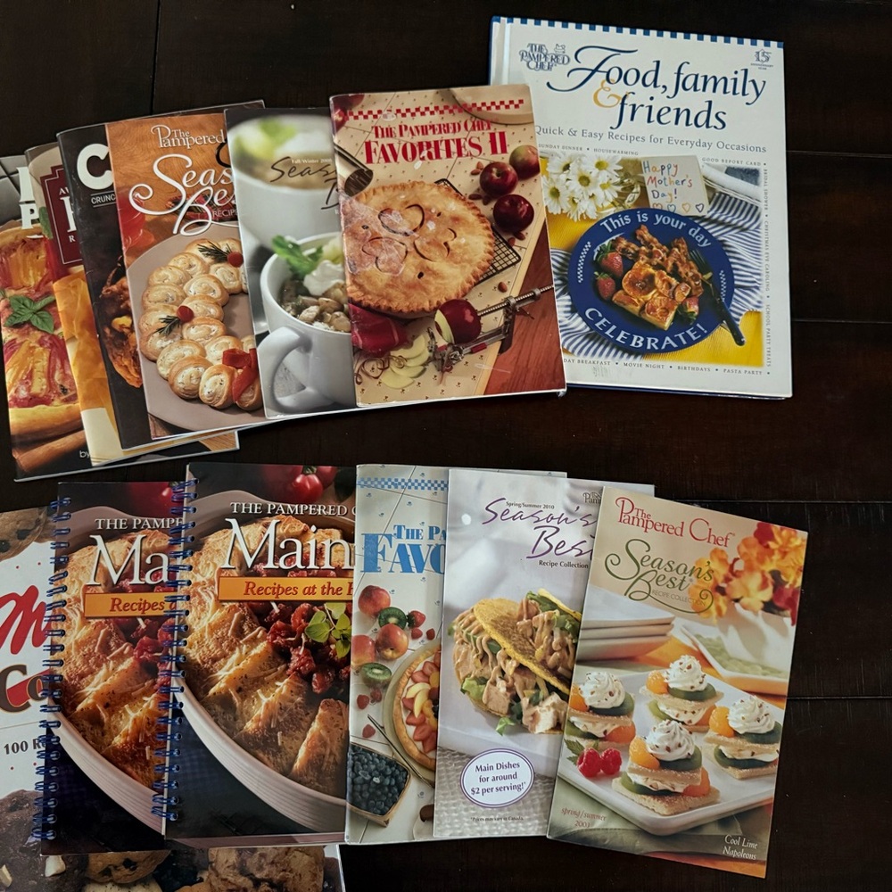 Pampered Chef Cookbook Collection